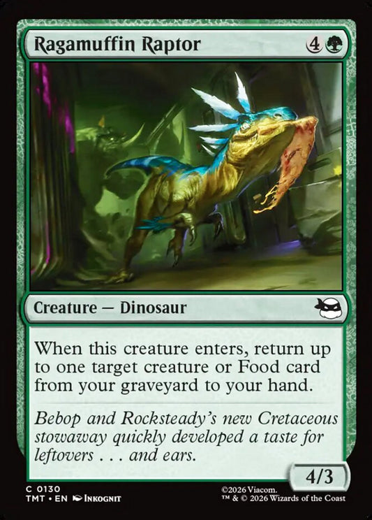 Ragamuffin Raptor TMT Creature Dinosaur NM