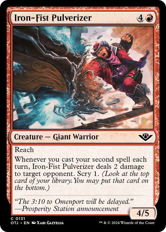 Iron-Fist Pulverizer Creature Giant Warrior NM
