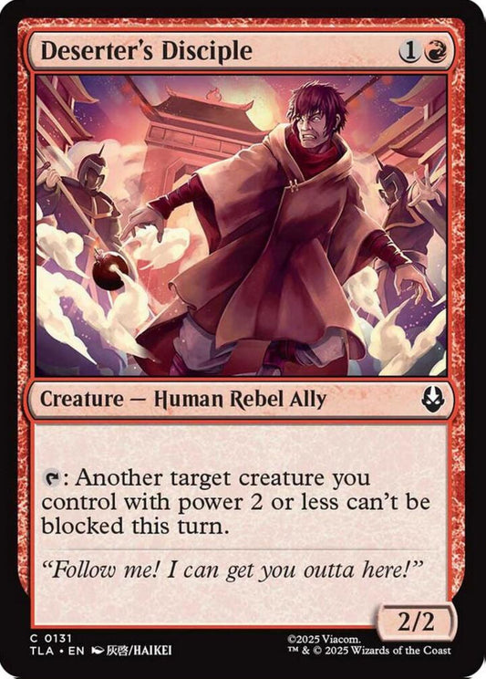 Deserter's Disciple TLA Creature Human Rebel Ally NM