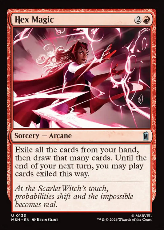 Hex Magic MSH Sorcery Arcane NM
