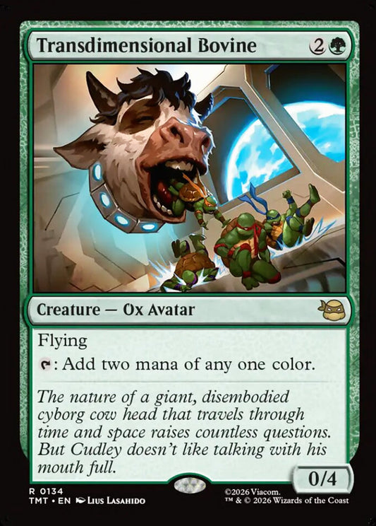 Transdimensional Bovine TMT Creature Ox Avatar NM
