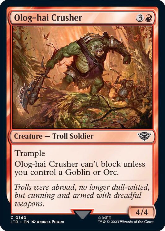 Olog-Hai Crusher LTR Creature NM