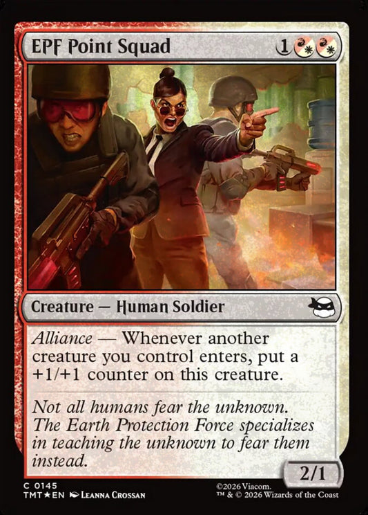 EPF Point Squad TMT Creature EPF Point Squad *Foil* NM
