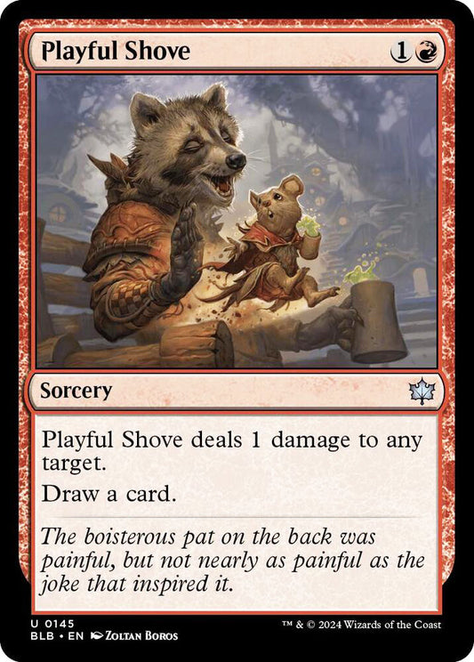Playful Shove BLB Sorcery NM