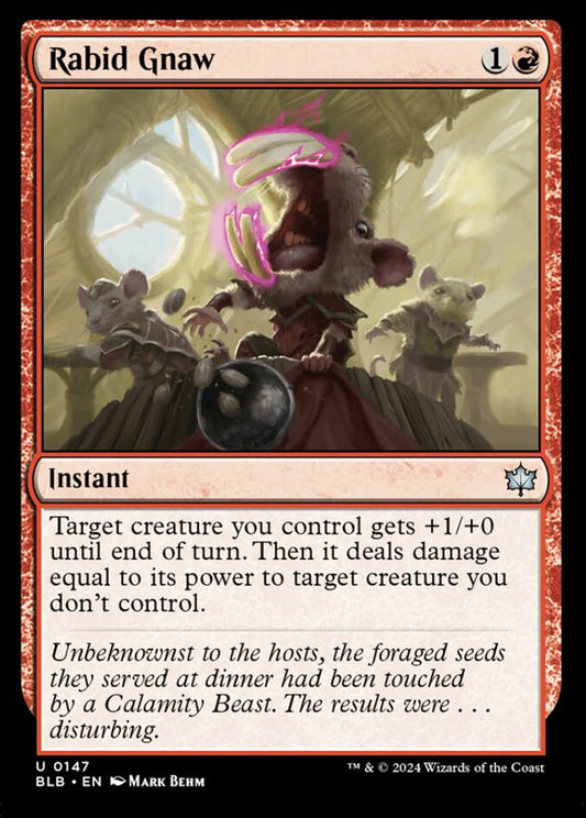 Rabid Gnaw BLB Instant NM