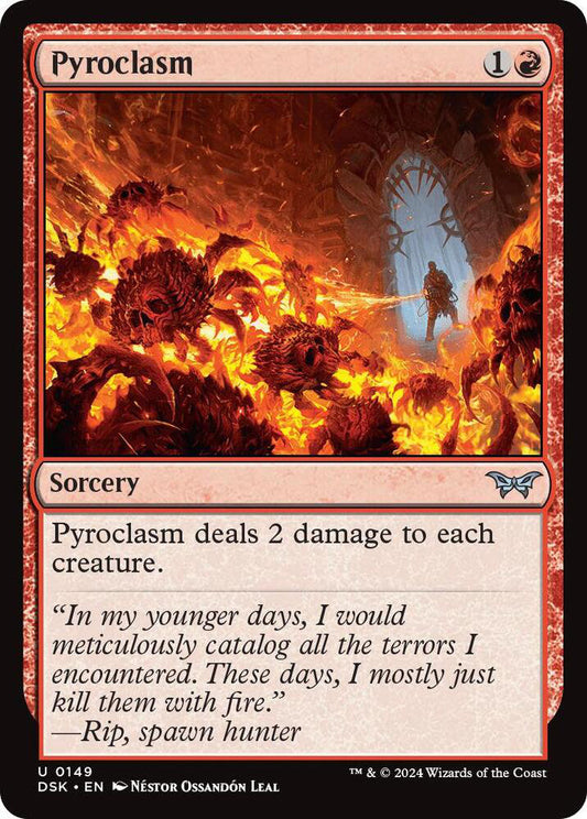 Pyroclasm DSK Sorcery NM