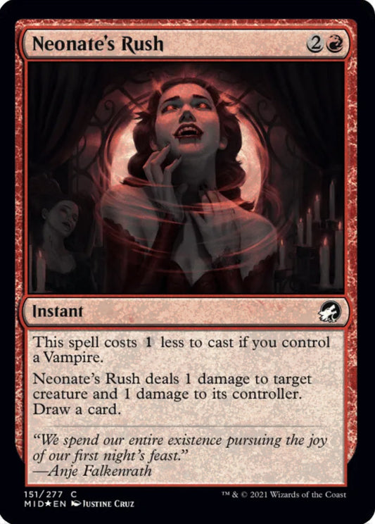 Neonate's Rush MID Instant *Foil* NM