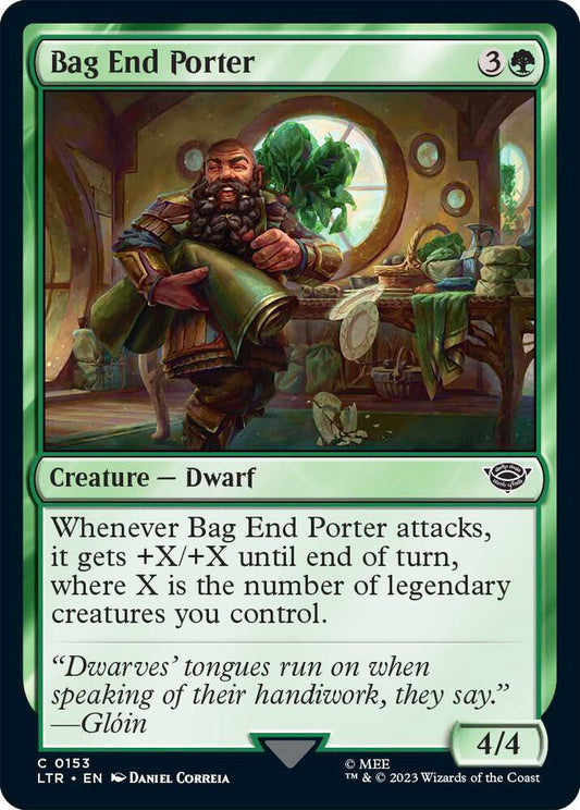 Bag End Porter LTR Creature Dwarf NM