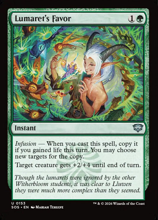 Lumaret's Favor SOS Instant NM