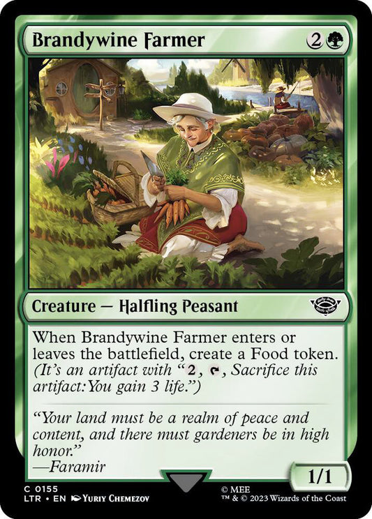 Brandywine Farmer LTR Creature Halfling Peasant NM