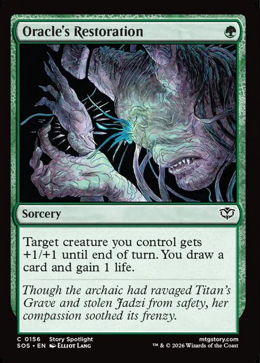 Oracle's Restoration SOS Sorcery NM