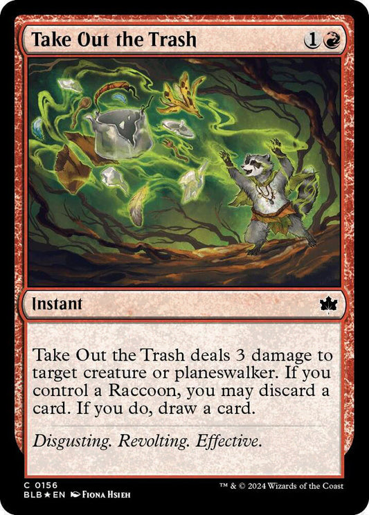 Take Out the Trash BLB Instant *Foil* NM