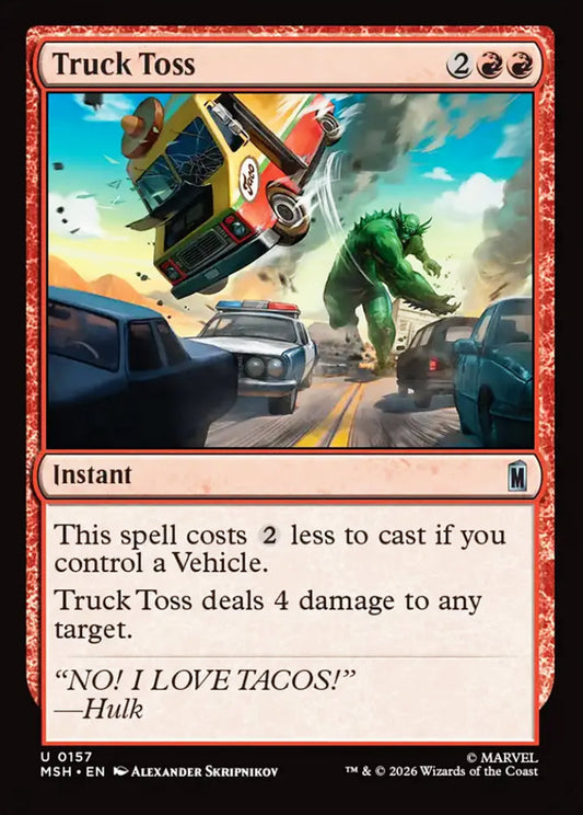Truck Toss MSH Instant NM