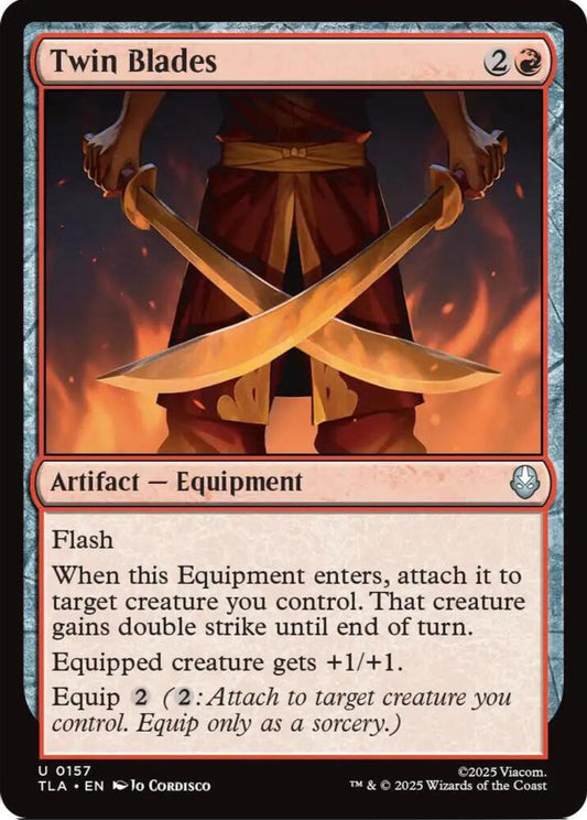 Twin Blades TLA Artifact Equipment NM