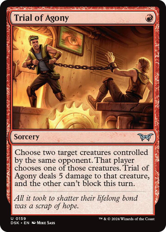 Trial of Agony DSK Sorcery NM