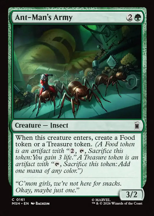 Ant-Man's Army MSH Creature Insect NM