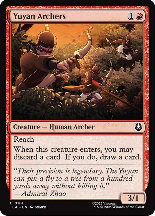Yuyan Archers TLA Creature Human Archer NM