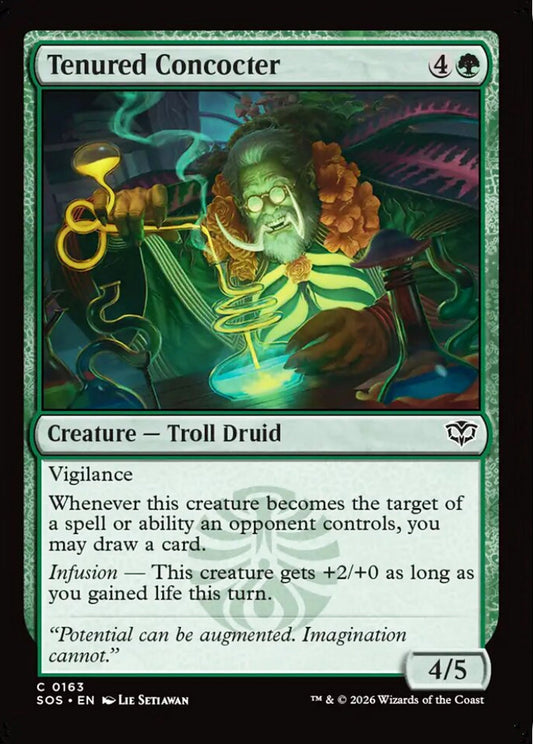 Tenured Concocter SOS Creature Troll Druid NM