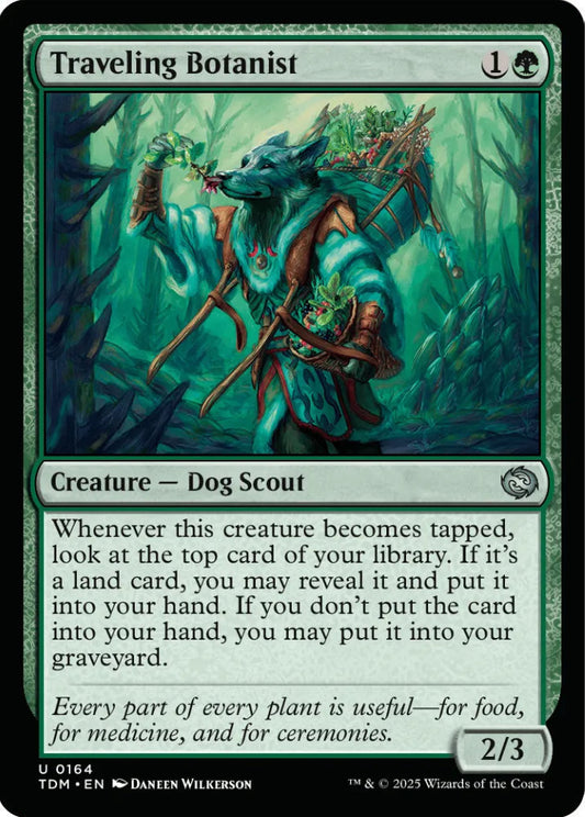 Traveling Botanist TDM Creature Dog Scout NM