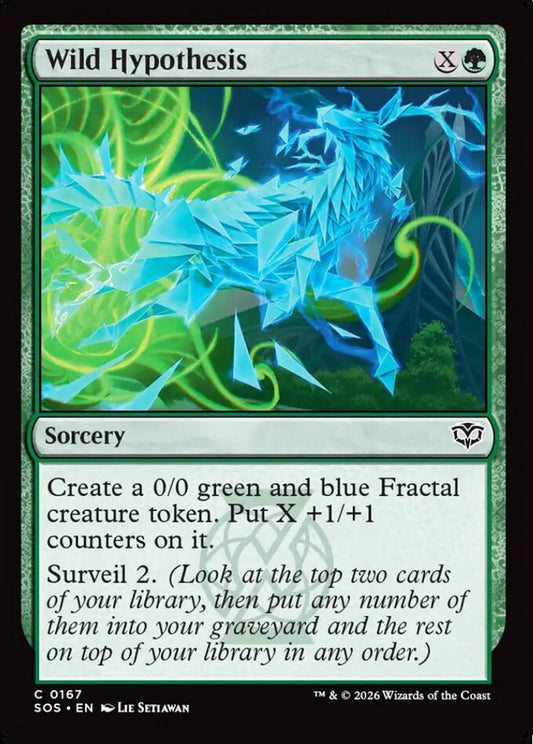 Wild Hypothesis SOS Sorcery NM