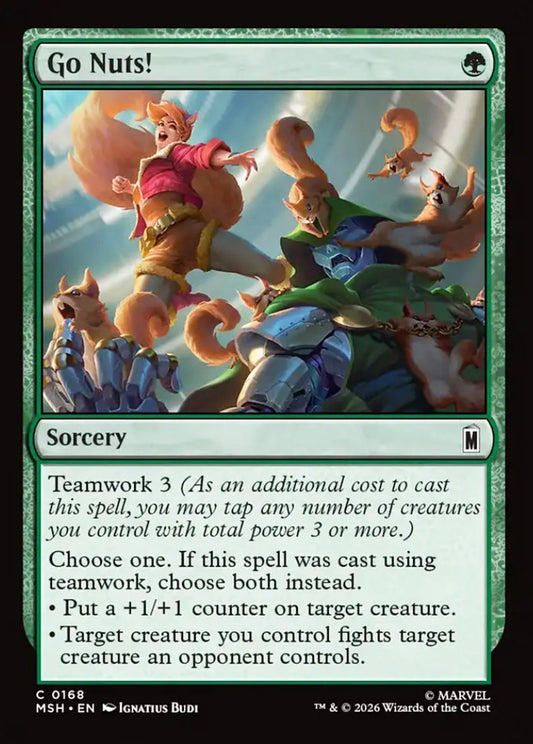 Go Nuts! MSH Sorcery NM
