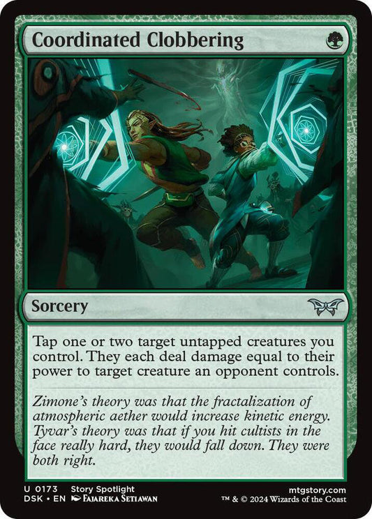 Coordinated Clobbering DSK Sorcery NM