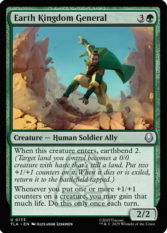 Earth Kingdom General TLA Creature Human Soldier Ally NM