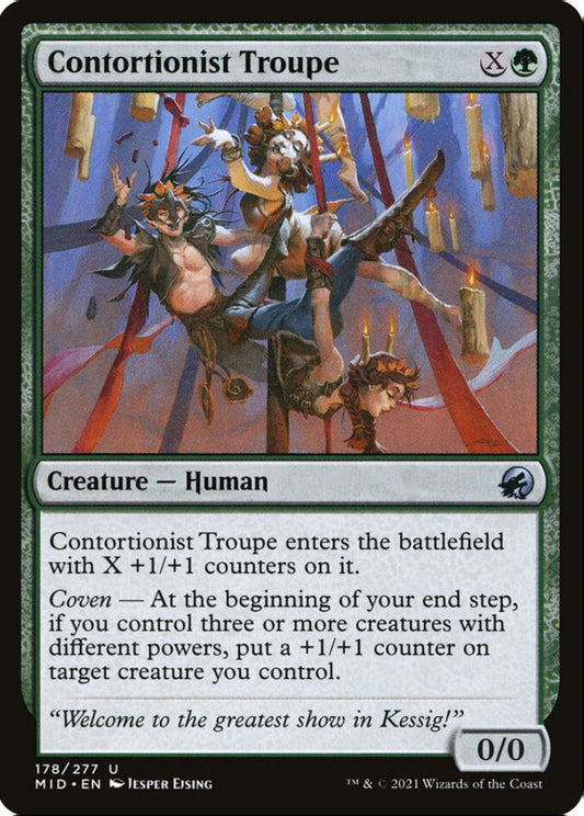 Contortionist Troupe MID Creature Human NM