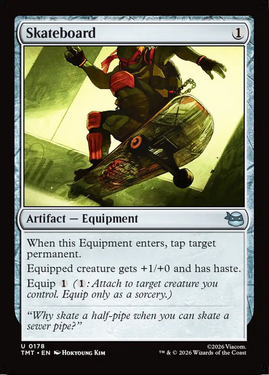 Skateboard TMT Artifact Equipment NM