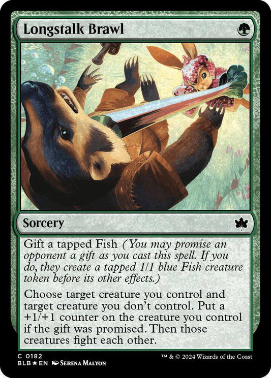 Longstalk Brawl BLB Sorcery *Foil* NM