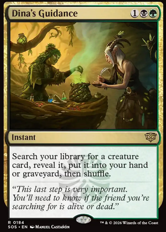 Dina's Guidance SOS Instant NM
