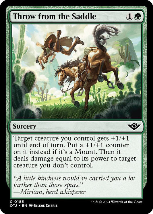 Throw from the Saddle Sorcery OTJ NM