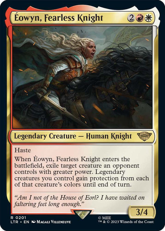 Eowyn, Fearless Knight LTR Legendary Creature Human Knight NM