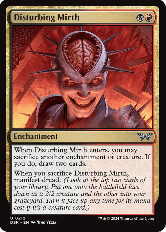 Disturbing Mirth DSK Enchantment NM