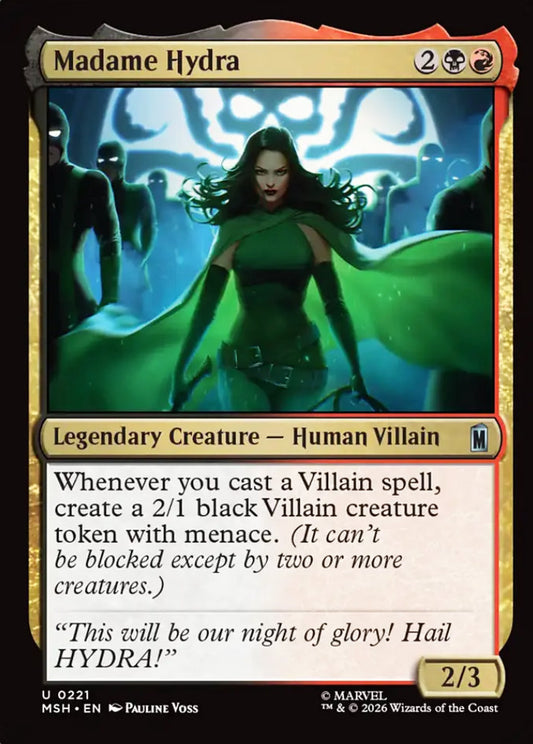 Madame Hydra MSH Legendary Creature Human Villain NM