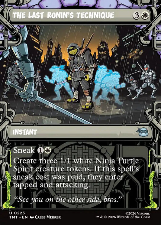 The Last Ronin's Technique TMT Instant NM