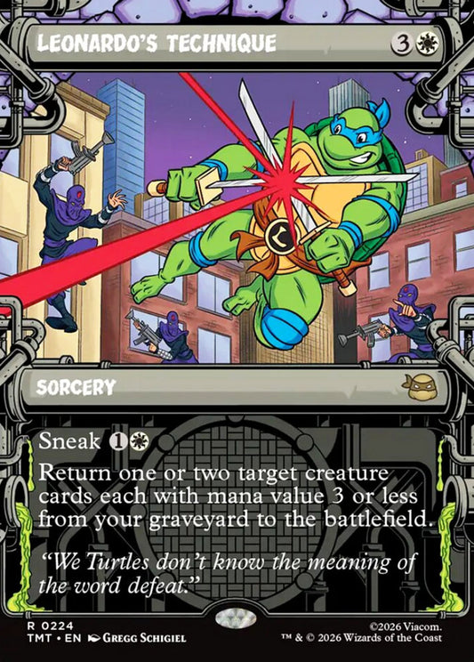 Leonardo's Technique TMT Sorcery NM