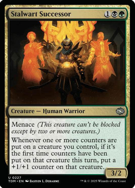 Stalwart Successor TDM Creature Human Warrior NM