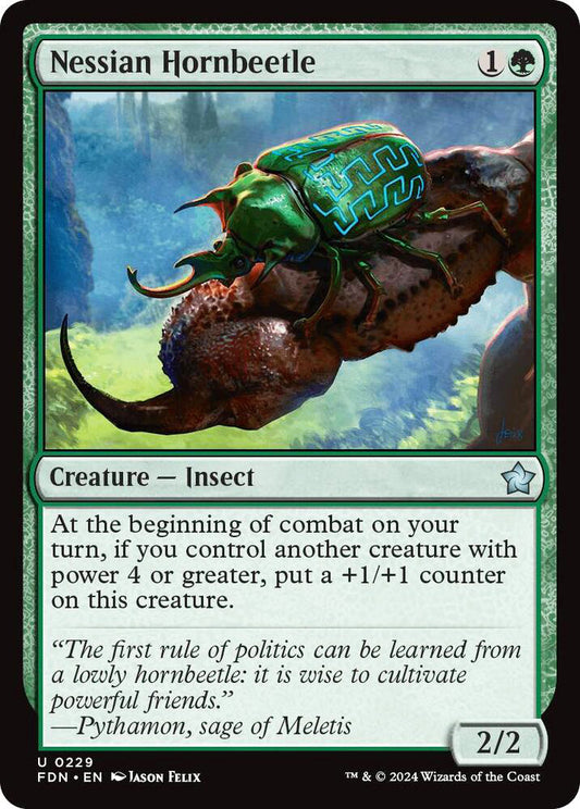 Nessian Hornbeetle FDN Creature Insect NM