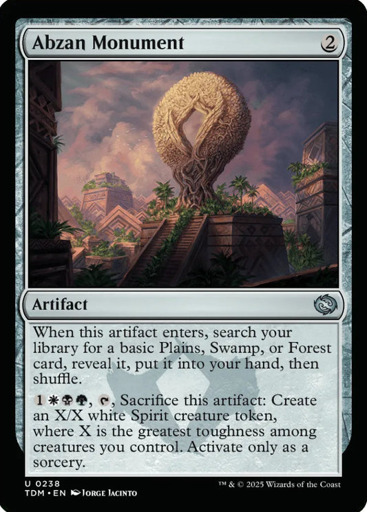Abzan Monument TDM Artifact NM