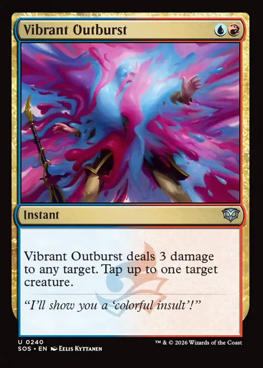 Vibrant Outburst SOS Instant NM