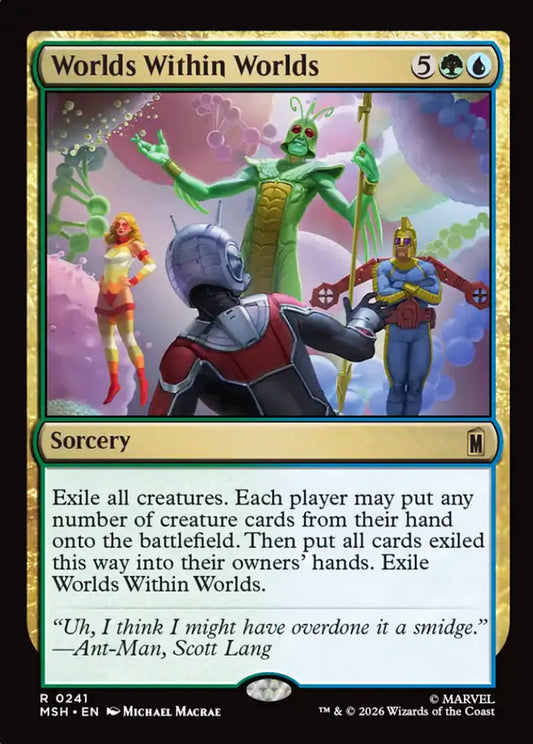 Worlds Within Worlds MSH Sorcery NM