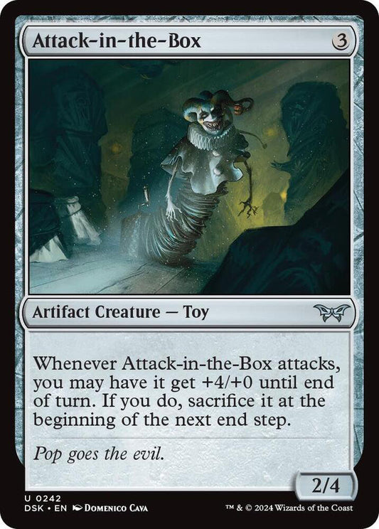 Attack-in-the-Box DSK Artifact Creature Toy NM