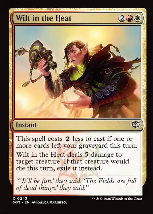 Wilt in the Heat SOS Instant NM