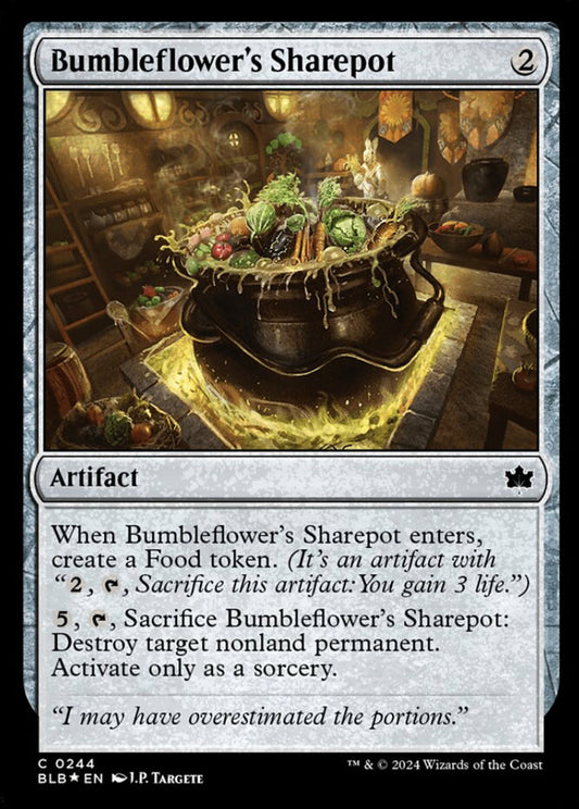 Bumbleflower's Sharepot BLB Artifact *Foil* NM