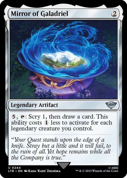 Mirror of Galadriel LTR Legendary Artifact NM