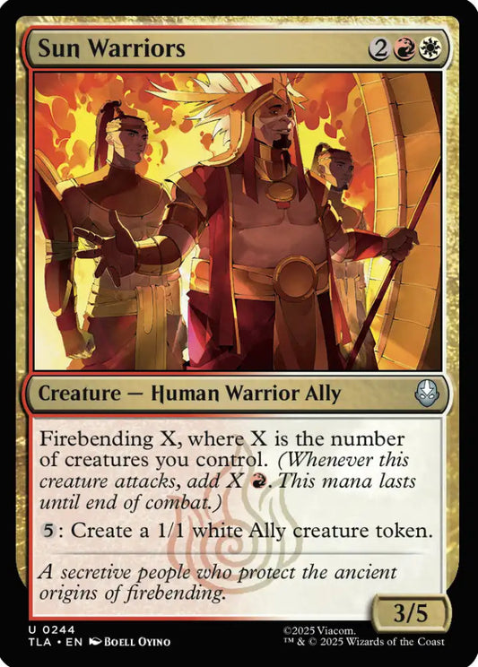 Sun Warriors TLA Creature Human Warrior Ally NM