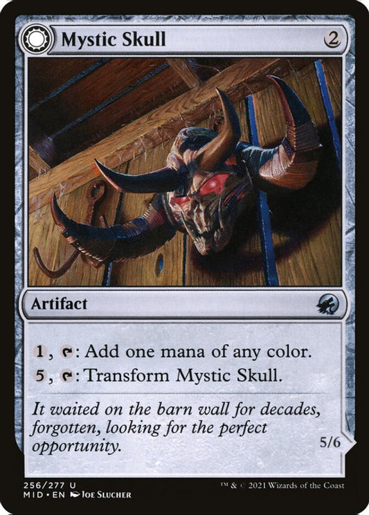 Mystic Skull/Mystic Monstrosity MID Artifact/Artifact Creature Construct NM