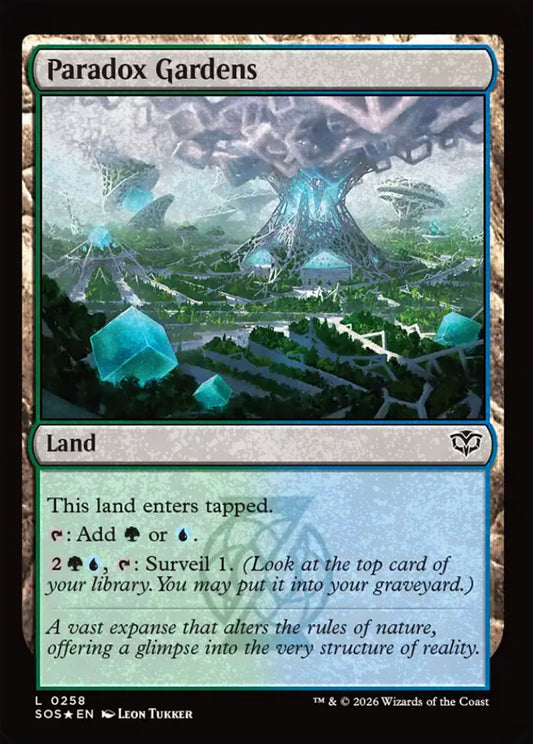 Paradox Gardens SOS Land *Foil* NM