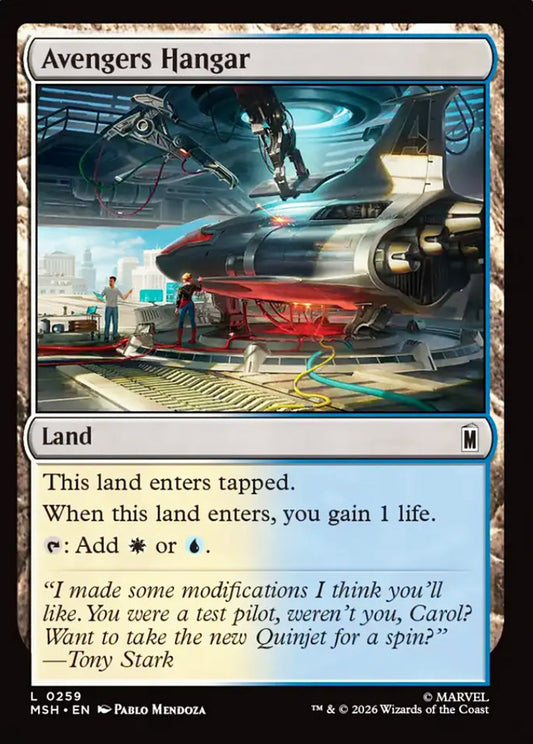 Avengers Hangar MSH Land NM